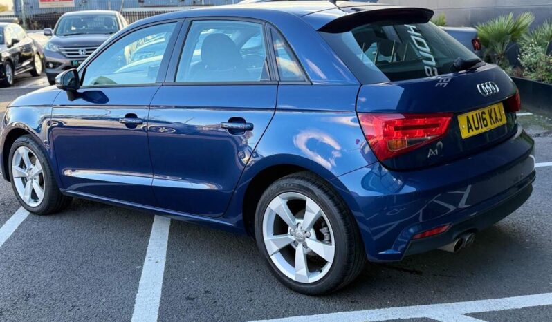 
								2016 Blue Audi A1 full									